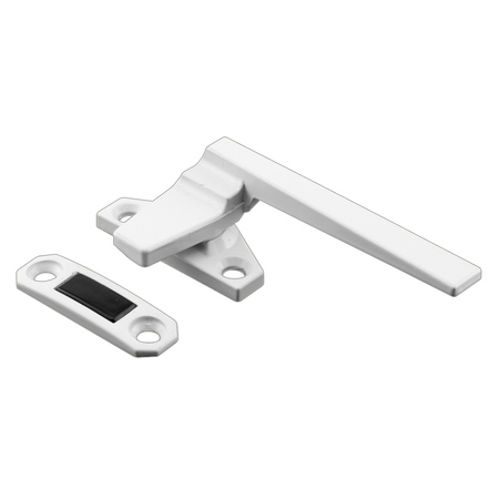 Prime-Line Right-Handed, White, Casement Locking Handle with Offset Base Single Pack H 3821